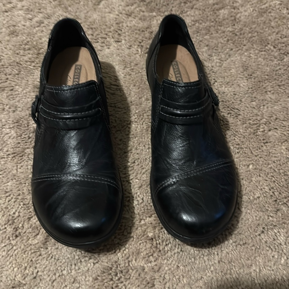 Clarks black size6.5